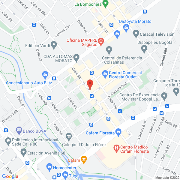 Mapa de Grupo Especial Royal S.A