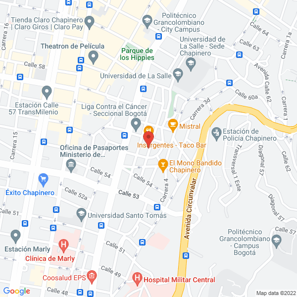 Mapa de Grupo Flow S.A.S.