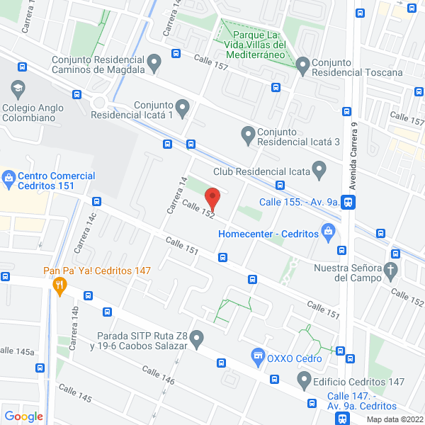 Mapa de Grupo Madaca S.A.S.