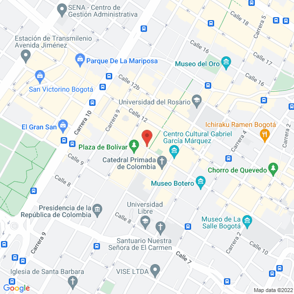 Mapa de Hogar Geriátrico Soacha Vive
