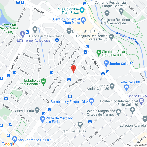 Mapa de Hogar Los Cedros