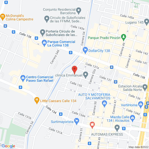 Mapa de Expecom