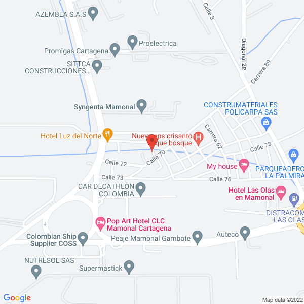 Map of Expomavis Ltda. S.I.A.