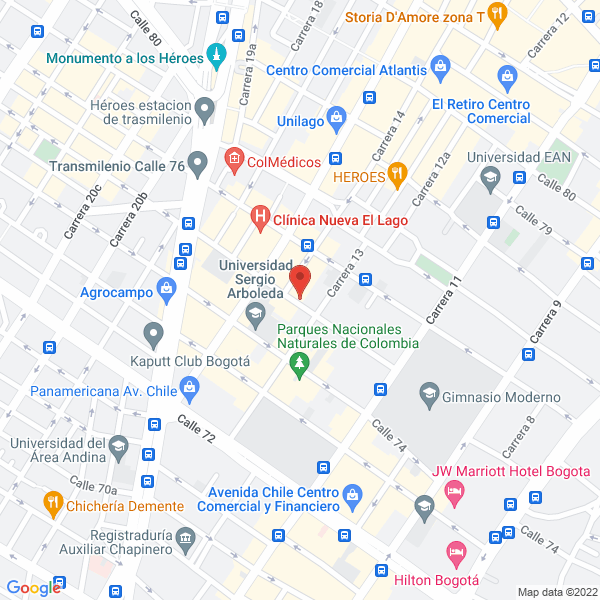 Mapa de Itacate De Colombia S.A.S.