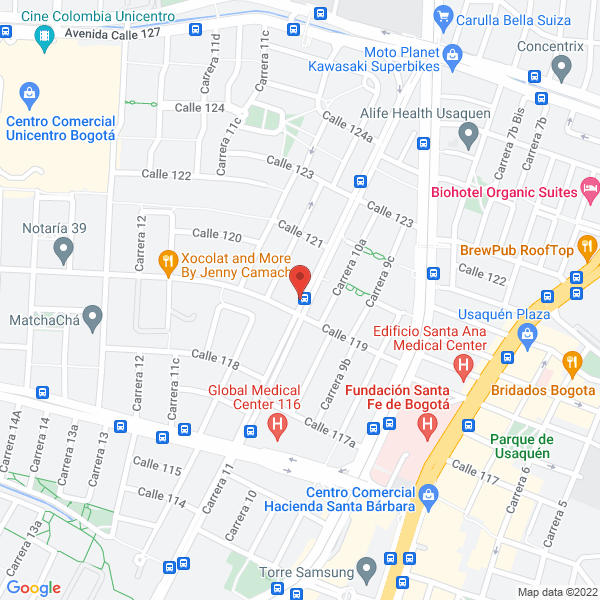 Mapa de Itzayana S.A.S.