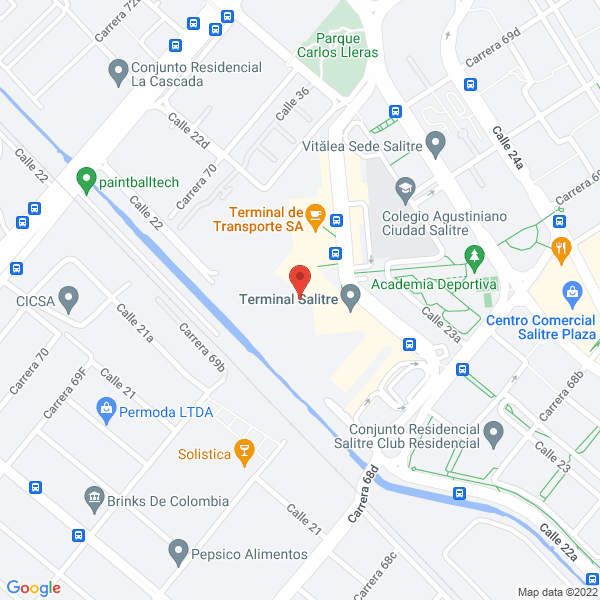 Mapa de Izurepuestos Diesel Ltda