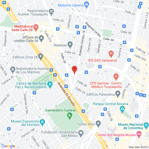 Mapa de Instituto De Desarrollo Humano