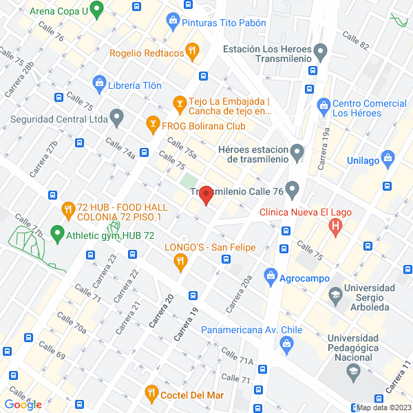Mapa de Instituto De Diagnostico Psicologico Ltda.
