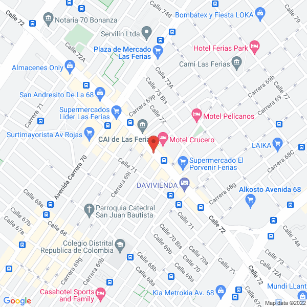 Mapa de Instituto De Mecánica Automotríz Ltda.