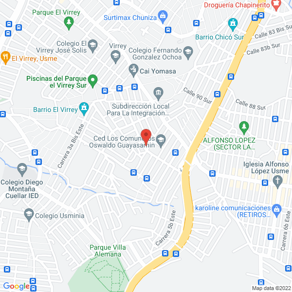 Mapa de J&R Itaka Inmobiliaria S.A.S.