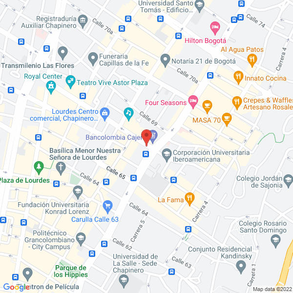 Mapa de Gpstrategy Ltda.