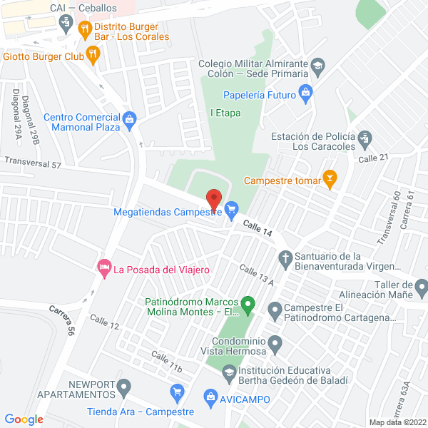 Map of Grace Medical S.A.S.