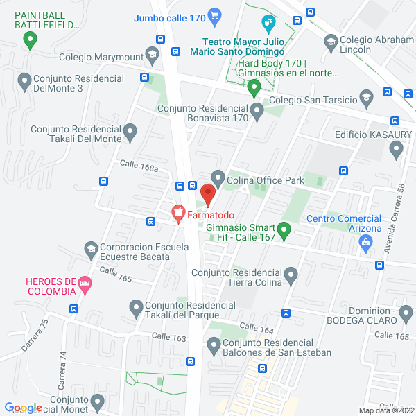 Mapa de Gracia Proyectos Ltda.