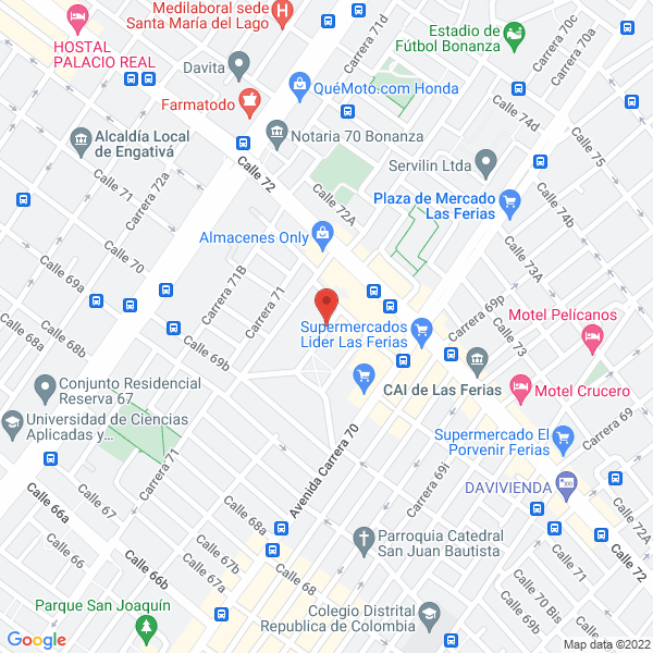 Mapa de Jir Productos Químicos
