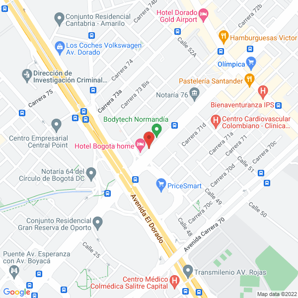 Mapa de Jl Ingenieros Obras Y Suministros S.A.S.