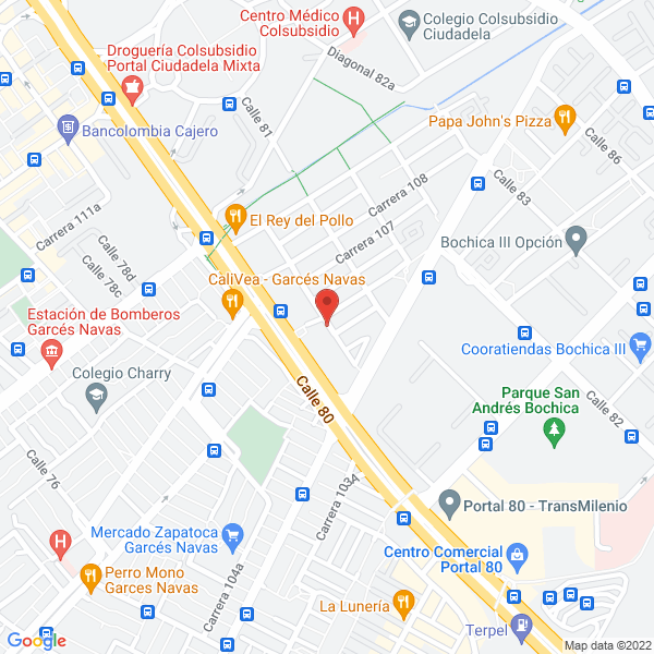 Mapa de Jln Design Media