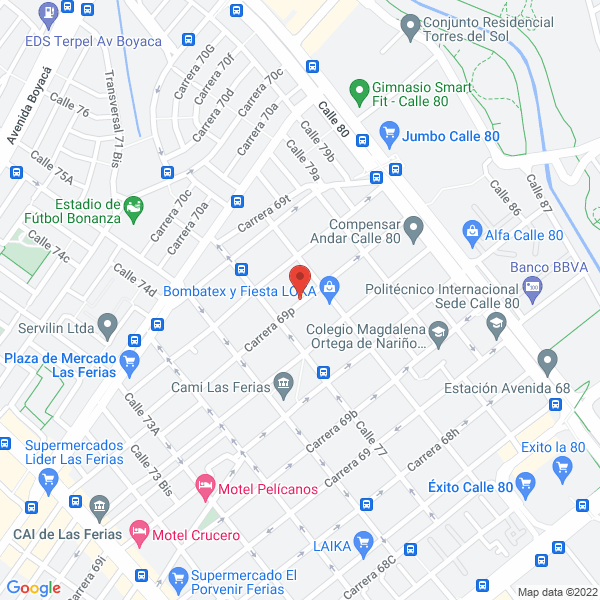 Mapa de Luciplast Ltda.