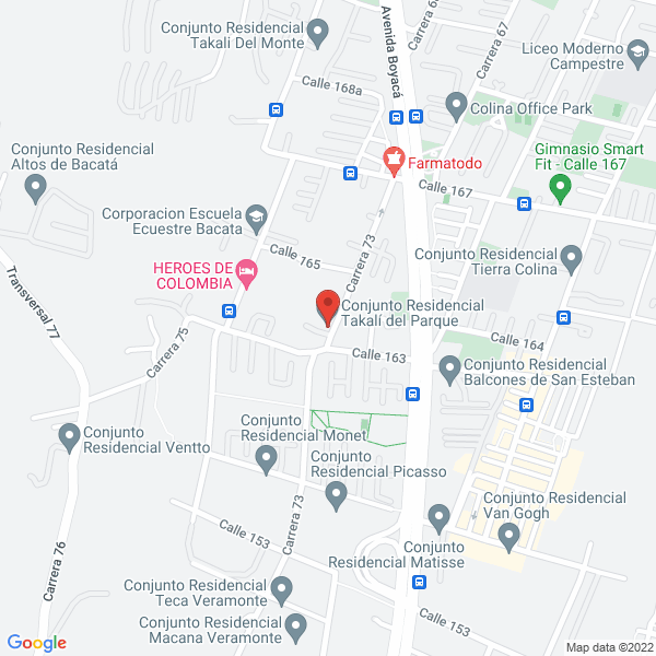 Mapa de Maseric S.A.S.