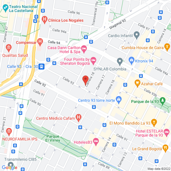 Mapa de Master Publicidad Y Marketing Ltda.