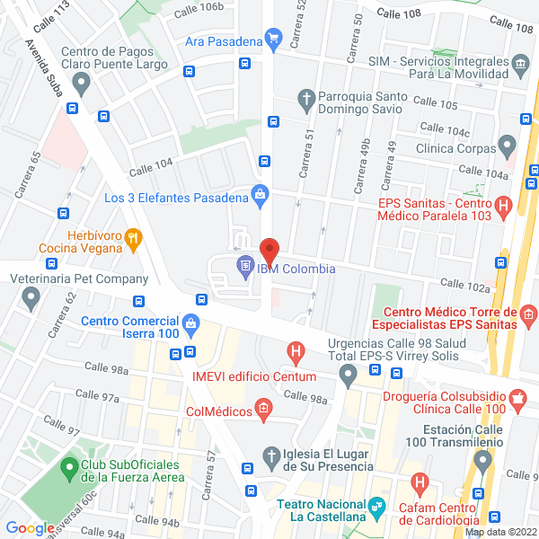 Mapa de Nrg Centro De Imagen Integral