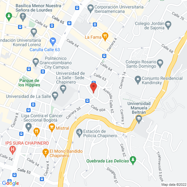 Mapa de Melange Gourmet S.A.S.