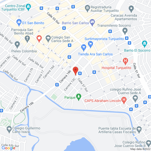 Mapa de Mercados San Benito Del Sur