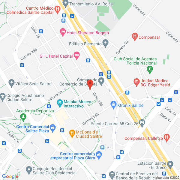 Mapa de Merquiand S.A.S.
