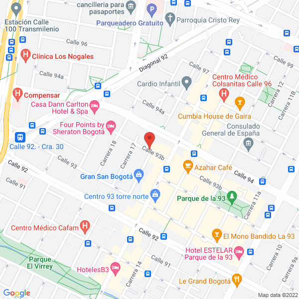 Mapa de B Mobile