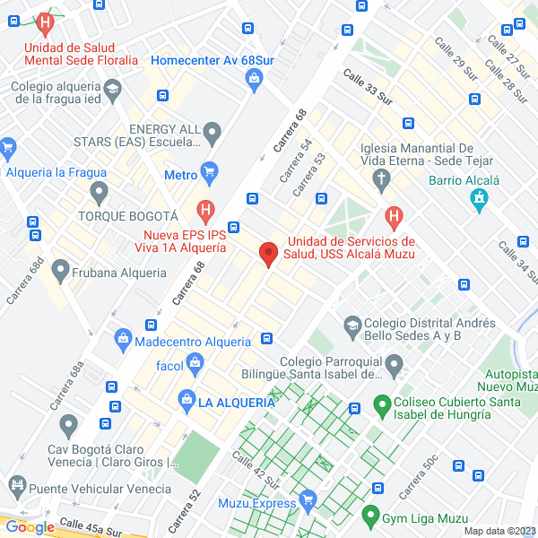 Mapa de Ips Sociedad Médica Integral Salud S.A.S.