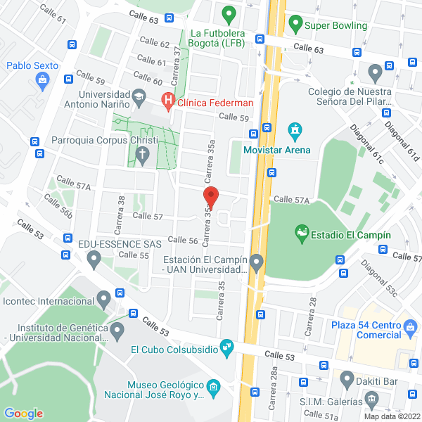 Mapa de Isvi Logústica S.A.S.
