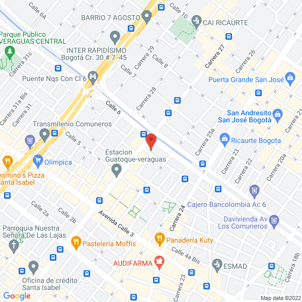 Mapa de Mecadrill Ltda.