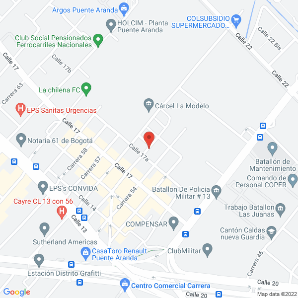 Mapa de Emprecol Mecanizados S.A.S.