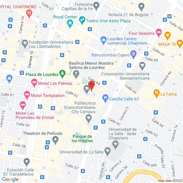 Mapa de Mónica Florería Ltda.