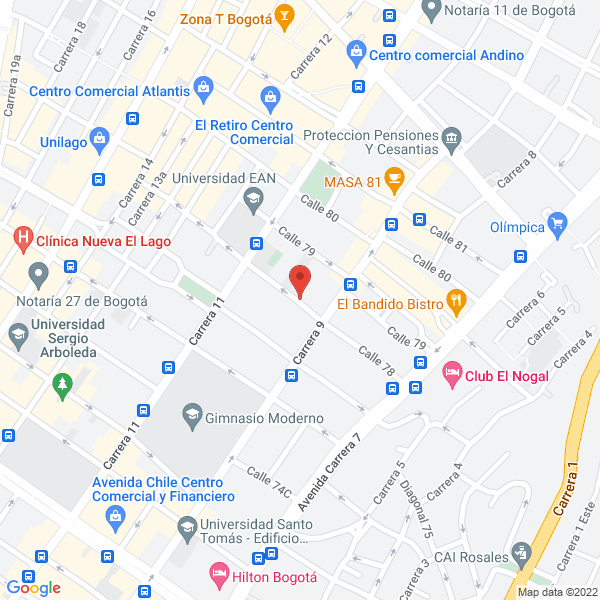 Mapa de Minersa S.A.S.