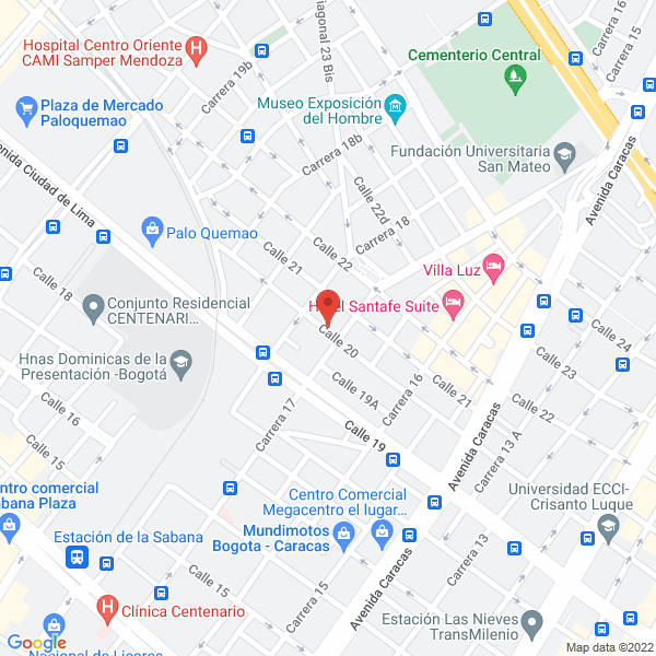 Mapa de New Way Entertainment