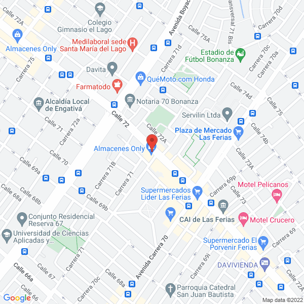 Mapa de Muebles Y Diseños Alkosto