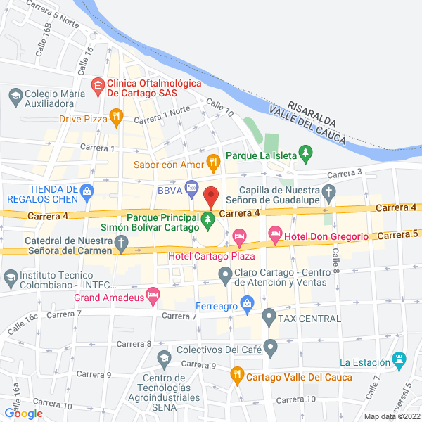Map of Mujer Koketa