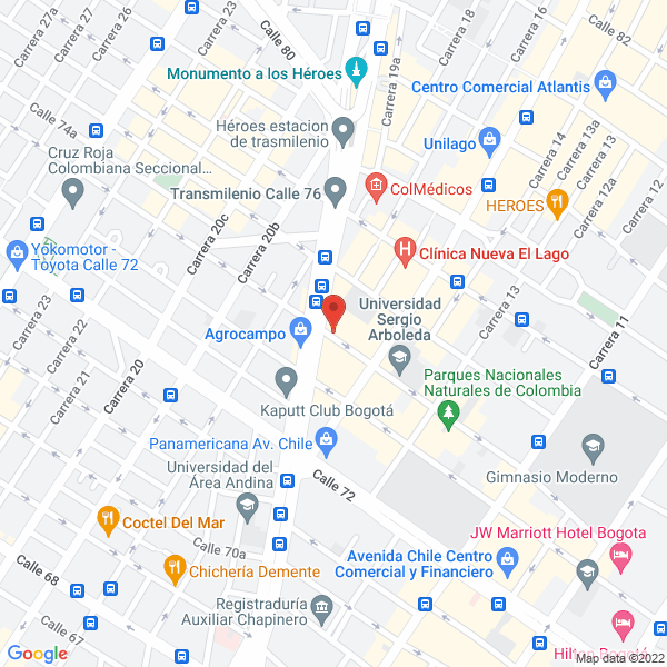 Mapa de Multi Travel Ltda.