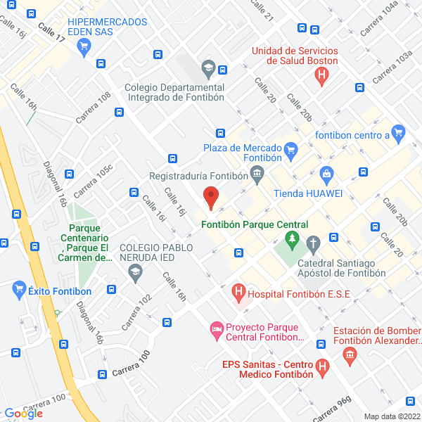 Mapa de Moto Repuesto Andina S.A.S.