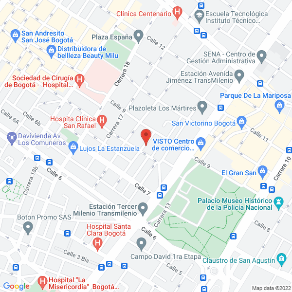 Mapa de Motor Lad Ltda.