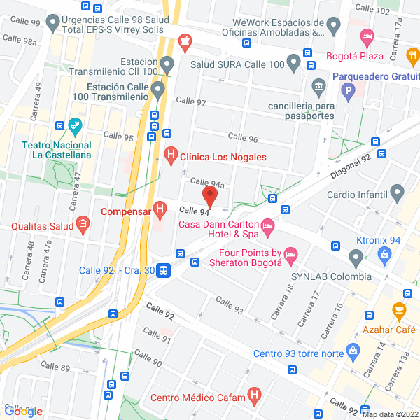Mapa de Jet Wash S.A.
