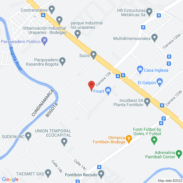 Mapa de Jeycar Mecanizados S.A.S.