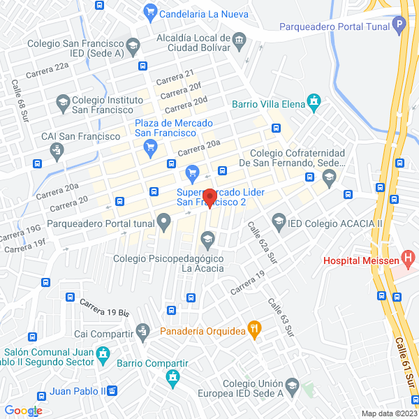 Mapa de Maxident Cedritos Clinicas Odontologicas S.A.S.