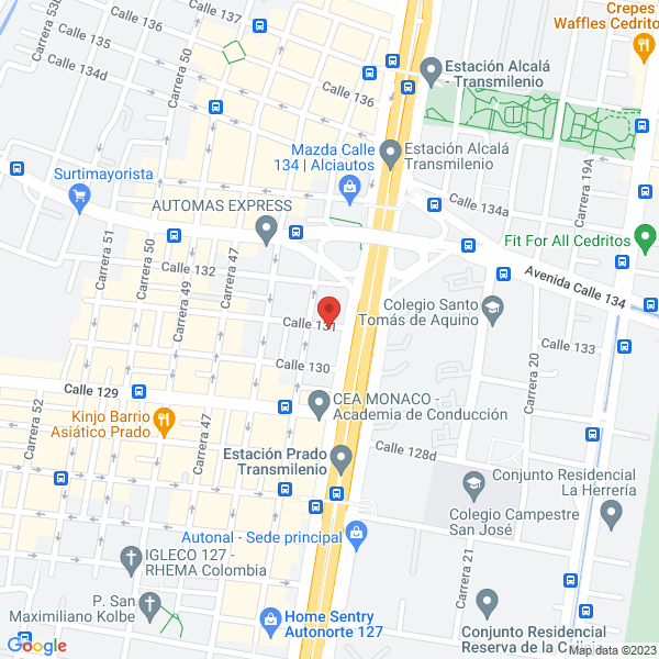 Mapa de Mazda Blazer Ltda