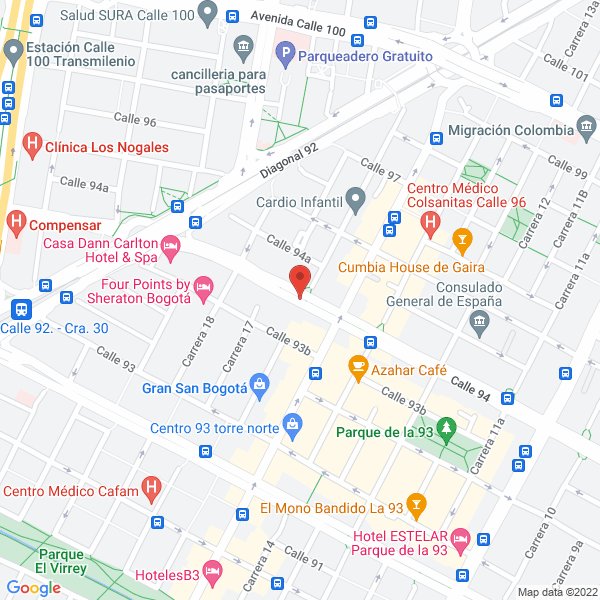 Mapa de Oscar Velásquez Y Cía. S. En C.