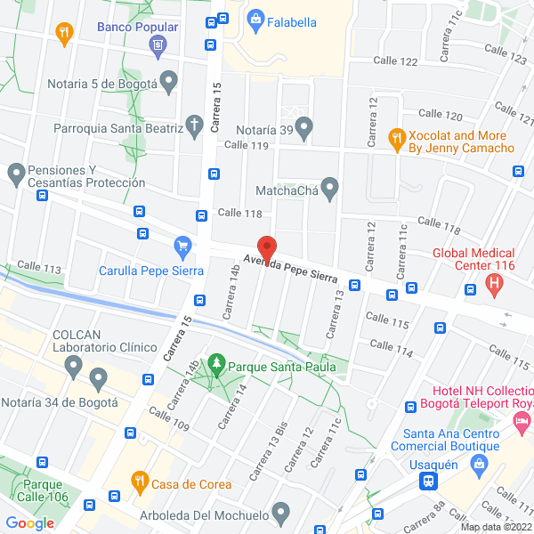 Mapa de Orca Ltda. Asesores De Seguros