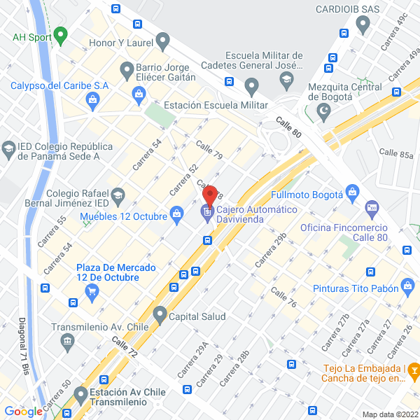 Mapa de Organización De Muebles M.R.A.