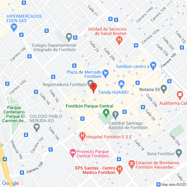 Mapa de Oblearios
