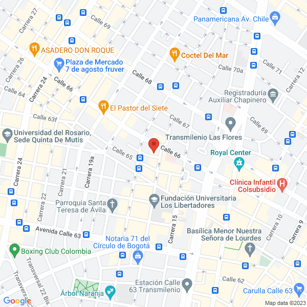 Mapa de Obras Servicios Y Mantenimiento Ltda