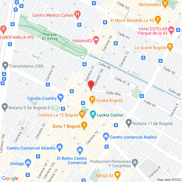 Mapa de Ocampo Palacio Jaime
